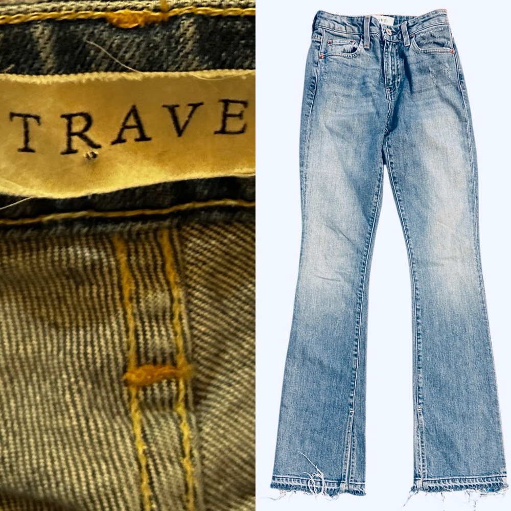 TRAVE Faye Jeans size 25
VGC denim Blue
Color is time after time - Picture 11 of 14